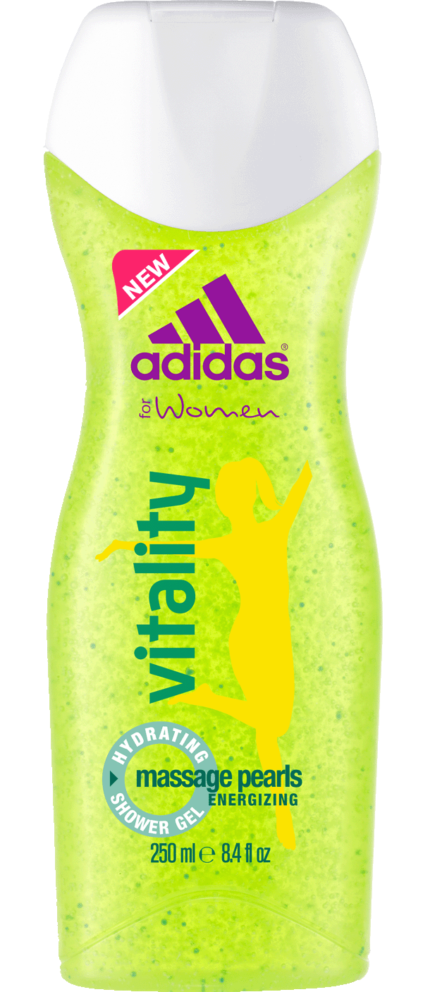 Гель для душа интернет магазин. Гель для душа adidas Vitality. Гель для душа адидас 250мл. Гель д/душа adidas Vitality жен 250мл. Гель-скраб для душа адидас женский.